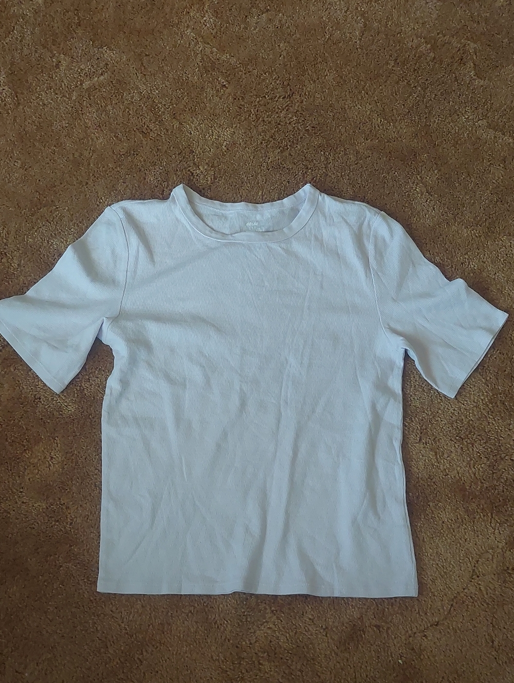 aerie light lavender crewneck tee